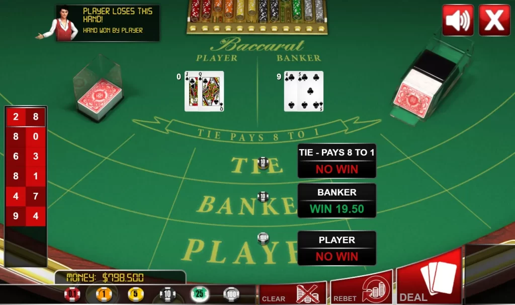 Thông tin về game đánh bài Baccarat online Kclub